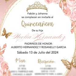 INVITATION: -Digital -printout -video Style 