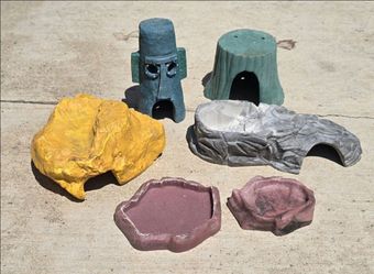Reptile tank supplies, $5 - $15 eachReptile tank supplies, $5 - $15 each