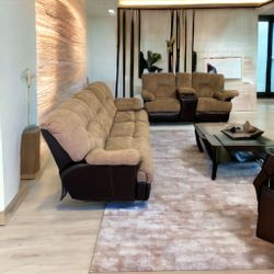 Comfy Recliner Couch And Loveseat Sofa Set **ALL NYC DELIVERY**