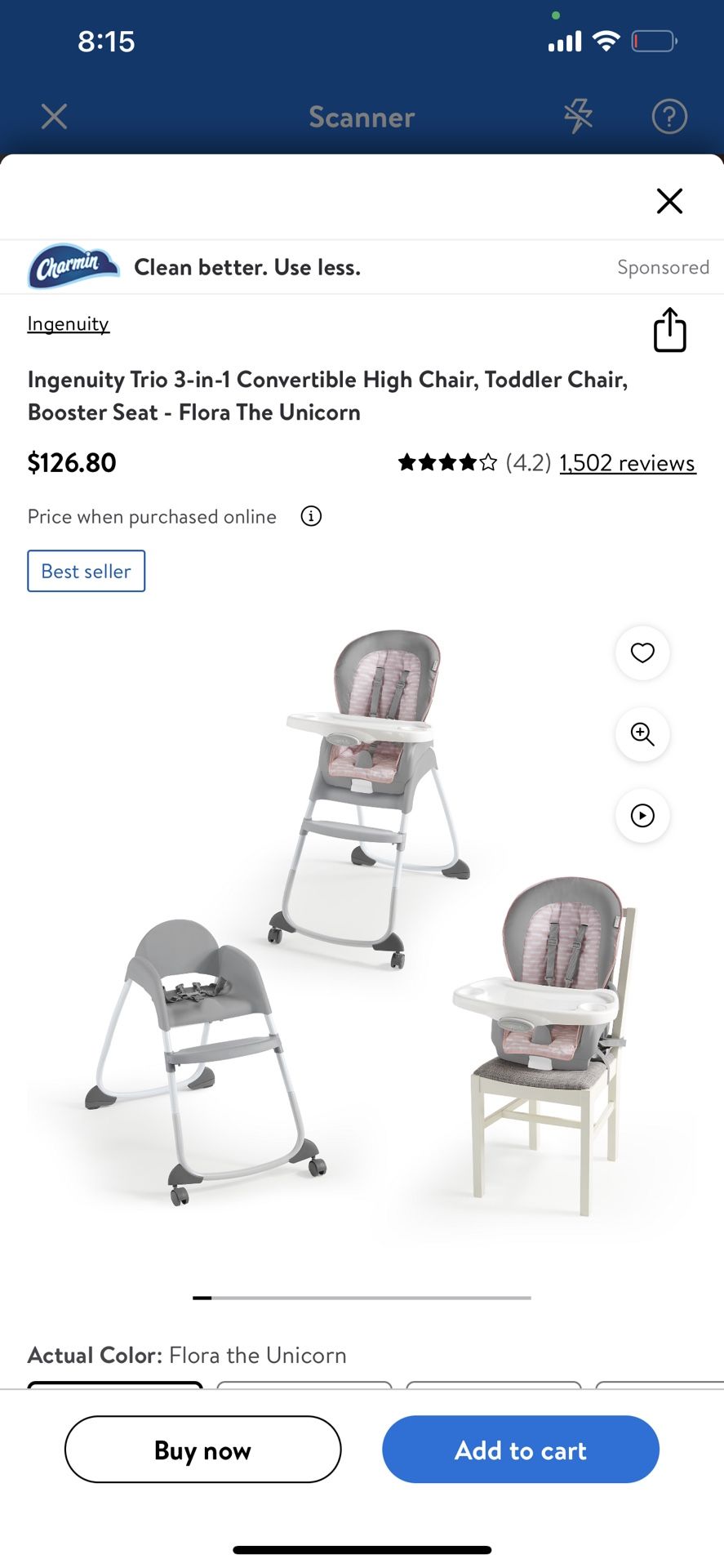 Unopened Box High Chair For Infants