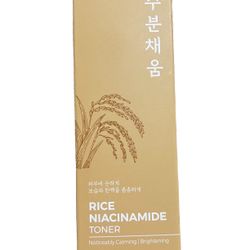 Rice Toner, Milky Toner for Glowing Skin, 77.78% Korean Rice, Niacinamide 5.07oz