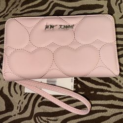 Betsey Johnson Pink Heart Wallet