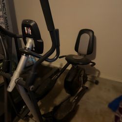 Eliptical Bike Pro form Hybrid trained