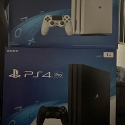 Black PS4 Pro New ($350)  White PS4 Pro Cib ($250)