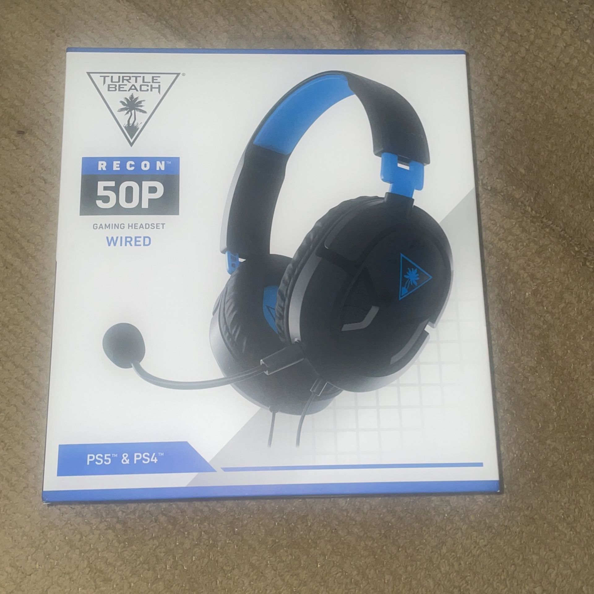 RECON 50P GAMING HEADSET WIRED - PS4-PS5