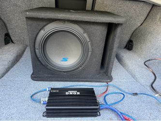 Must hear 10"Alpine Type S in ported box and Kong 600w amp