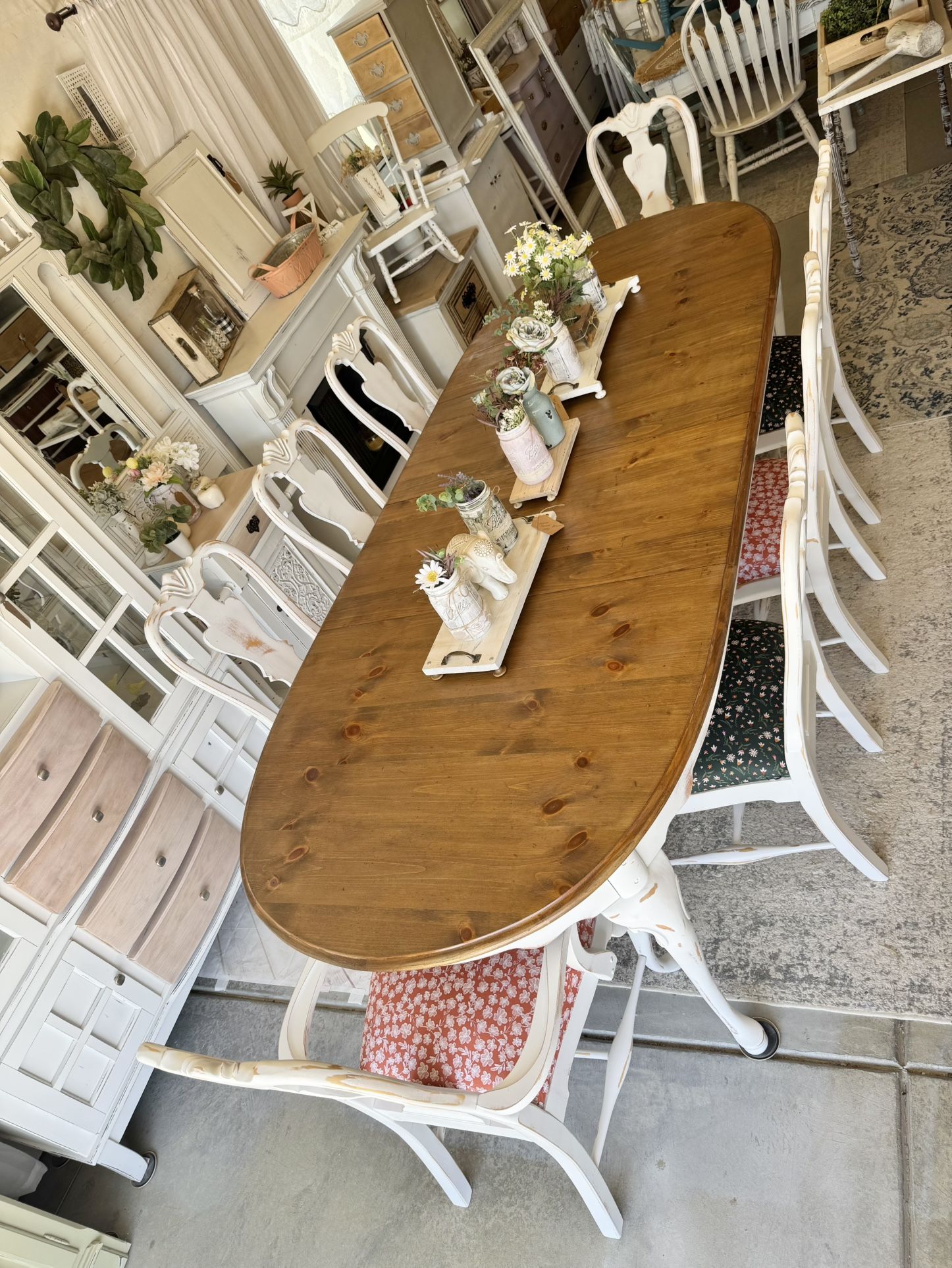 Dining Table And 8 Chairs