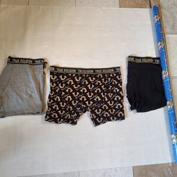 Men XL Never Worn Good Condition Boxer Briefs True religion