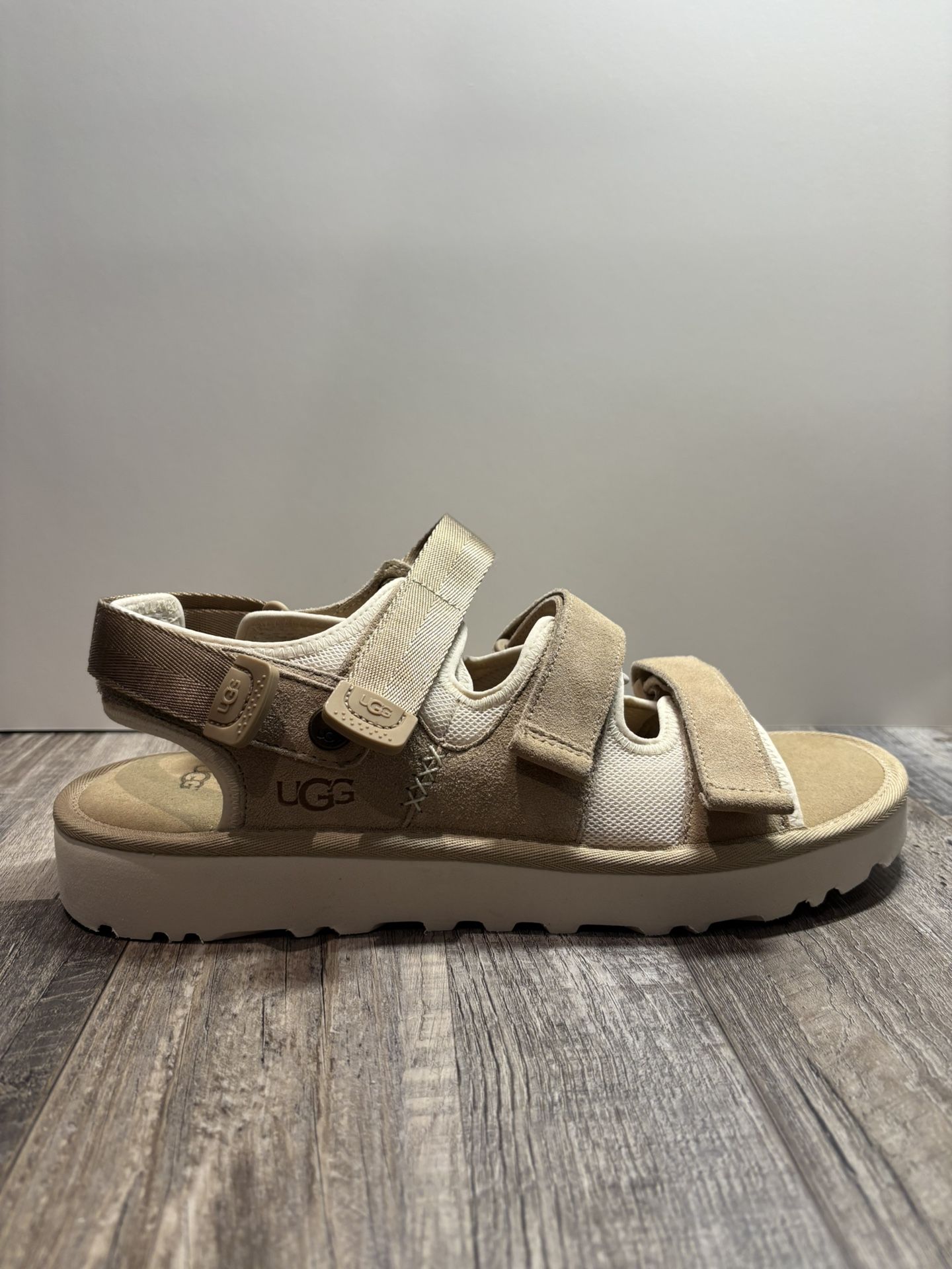Ugg Mens Goldencoast Multi Strap Adjustable Leather Sport Sandals Men’s Size 12