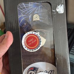 New England Patriots Magnetic Bottle 