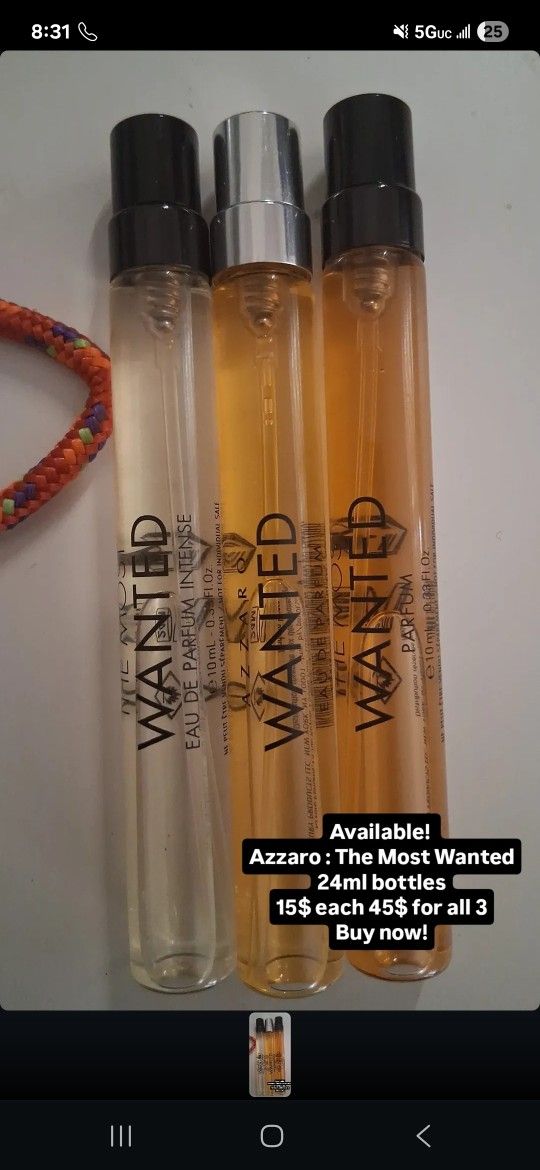 Azzuro: Most Wanted Perfum