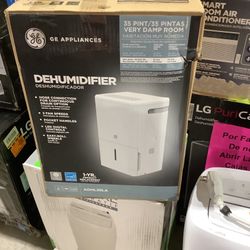 GE 35 pt. Dehumidifier for Very Damp Rooms up to 1000 sq. ft. in White, ENERGY STAR