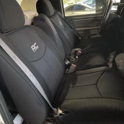 Chevy Silverado Seats , Some Holes But Nice Seat Covers/door Panels  