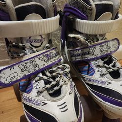 Girls adjustable skates  10-13