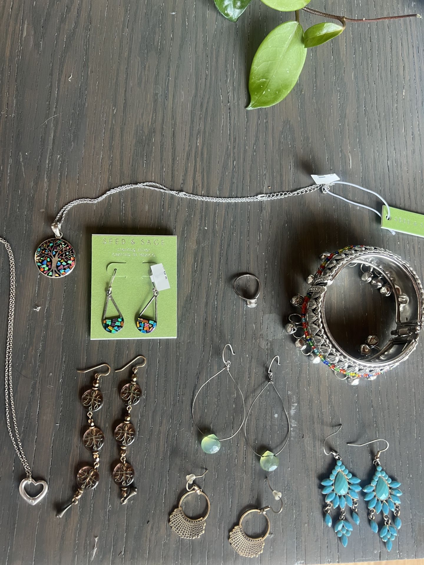 Assortment Of Earrings And Necklaces
