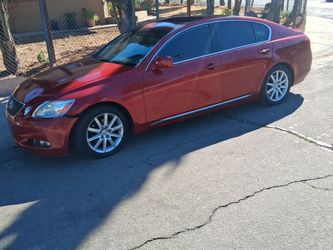 Lexus GS Sedan Red with Sunroof