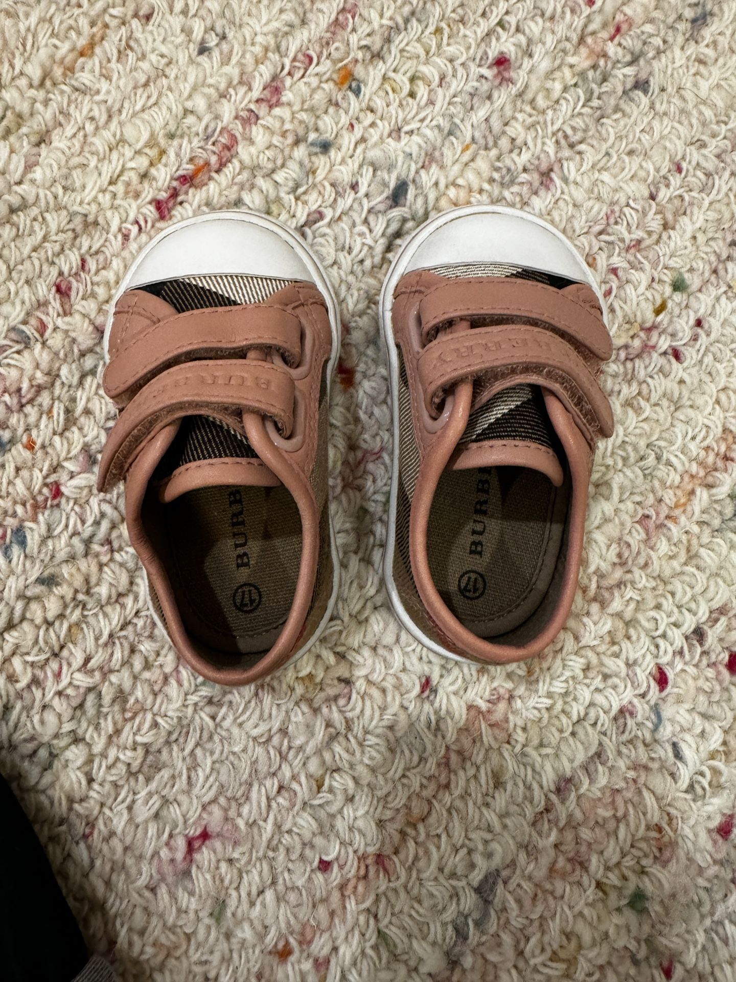Baby Girl Burberry Shoes Size 17