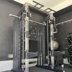 🔥NEW Vesta Pioneer 3in1 | Functional trainer | Squat Rack | Smith Machine | 200lbs weight stack | Gym Equipment | Commercial Grade | FREE DELIVERY 🚛