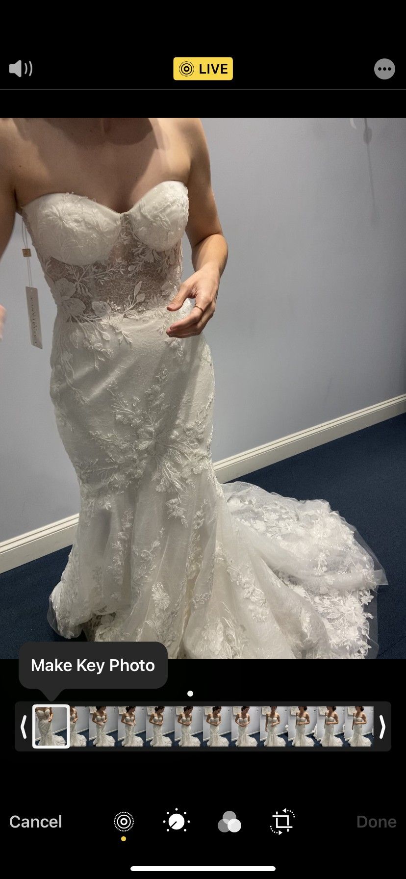 Casablanca Bridal Angelina Dress Size 8
