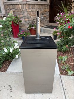 Apartment size small kegerator
