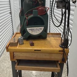 Jewelry Making Workbench, Shaft, Oxygen/Acetylene