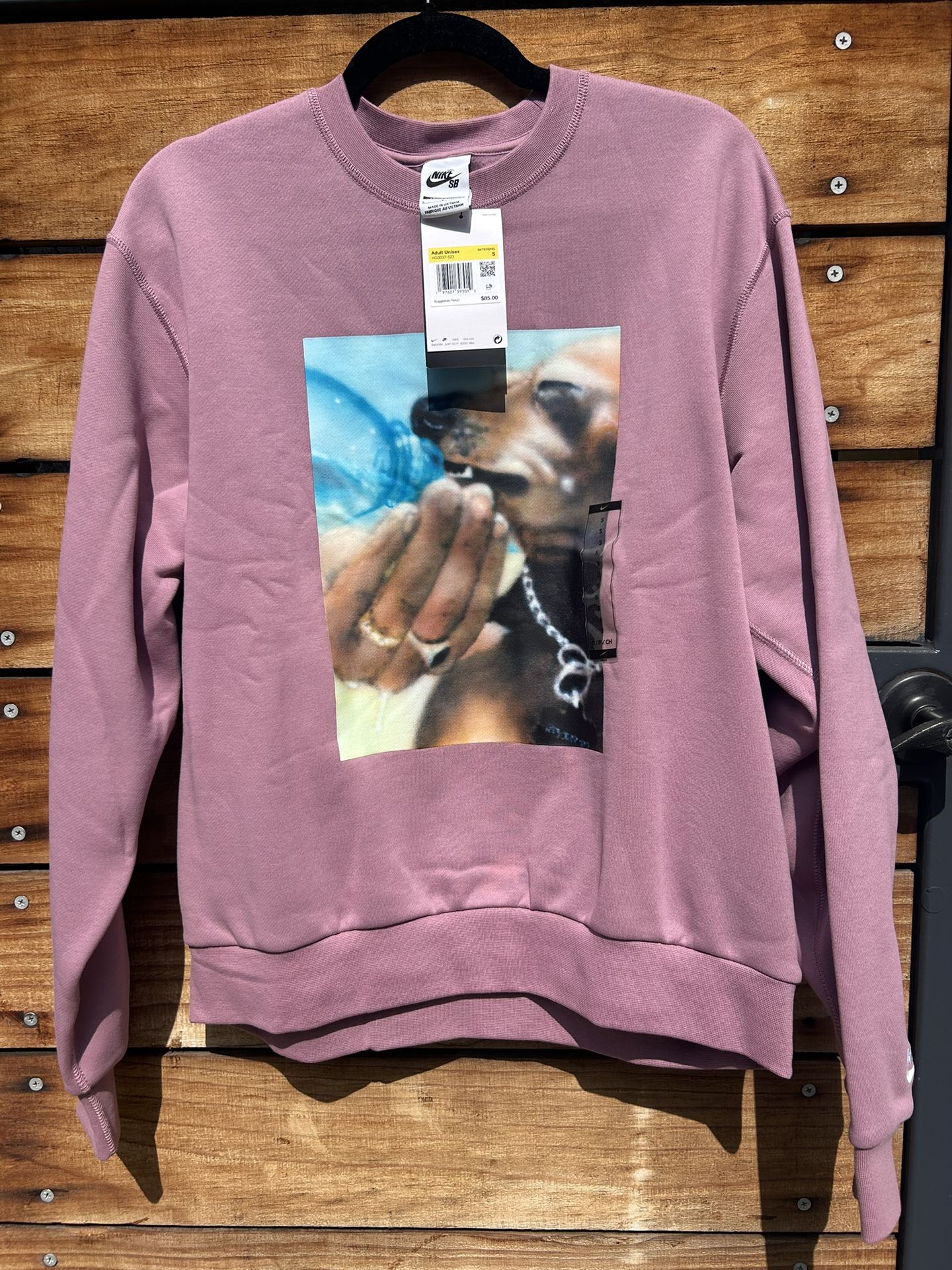Bnwt Nike Sb Skate Fleece Crew Size S