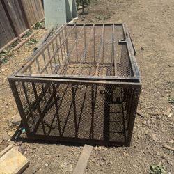 Steel Cage With Gate