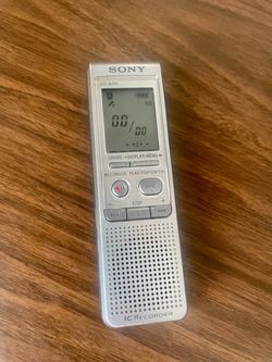 Sony digital voice recorder
