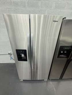 Whirlpool Side By Side  Refrigerator “ 36