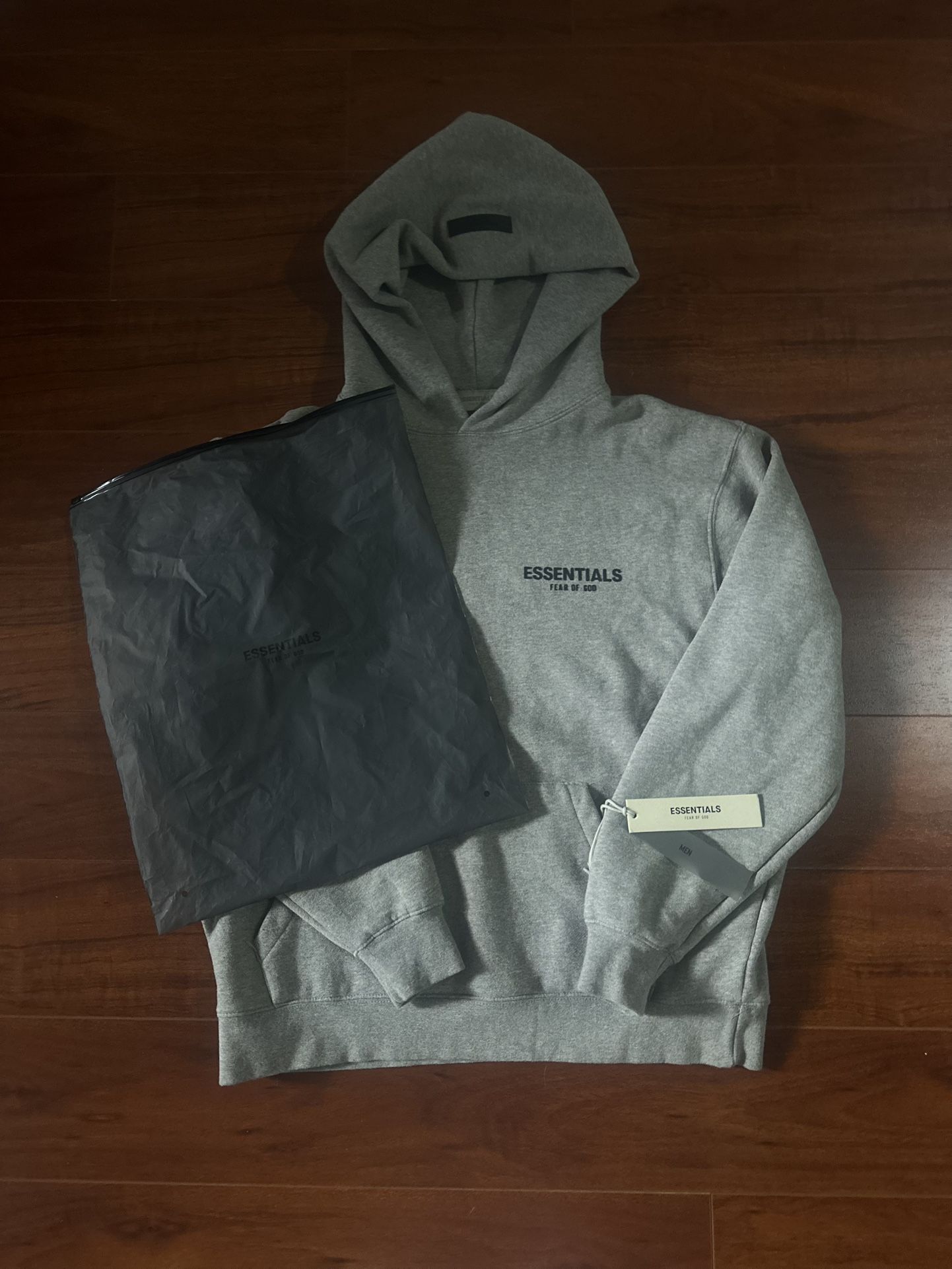 Dark Oat Essentials Hoodie