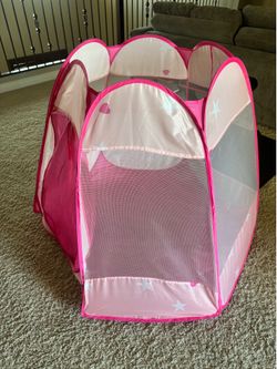 Pop up play tent