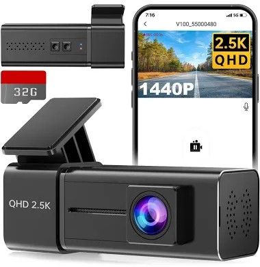Dash Cam V100 2.5k