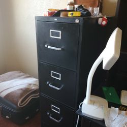 Got 4 black file cabinets MOVING MUST GO