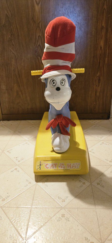 Cat in the Hat rocking Horse