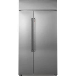 Brand New Cafe Built In 42” Side By Side Refrigerator Stainless Steel 