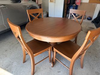 Table and chairs