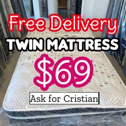 New mattresses  Twin mattress  Colchon individual  Colchones nuevos Twin beds  Camas twin 