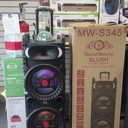 Sound Beauty Slush Karaoke Speaker Cash Offer 