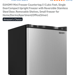 Mini freezer 1.1 cu ft