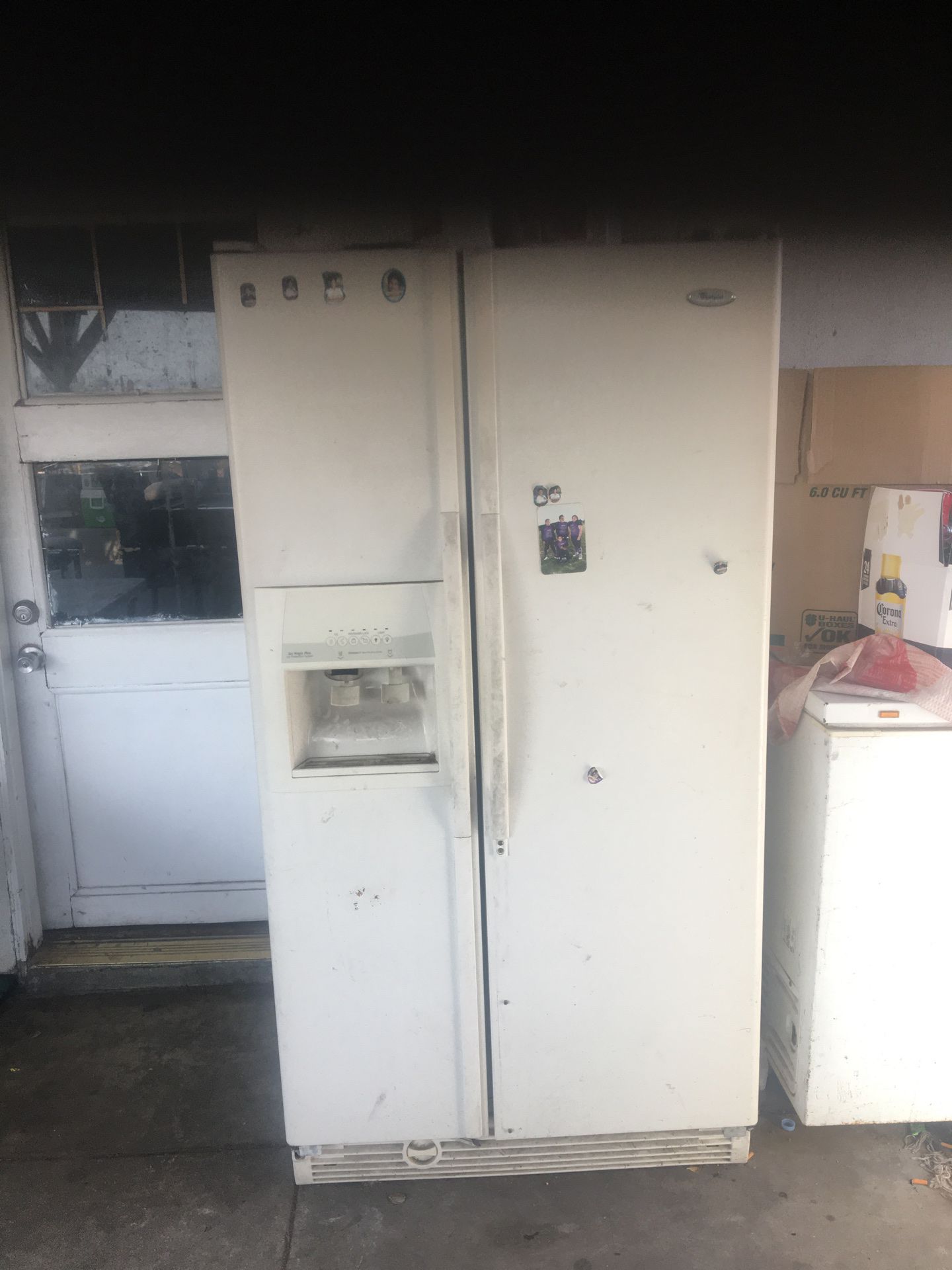 Free refrigerators and freezer non working