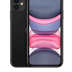 Restored Apple iPhone 11 - Fully Unlocked - 64 GB Black (Refurbished)