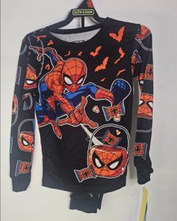 Spider-Man Halloween Glow in the Dark 2pc P.J Set Boys size 8
