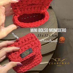 Mini Monederos 👛/ Llaveros. CLART&RÓ 