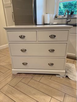 Restoration Hardware  White dresser