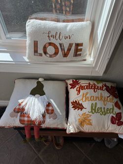 Fall pillows