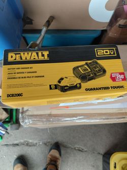 Dewalt 20v 6ah Battery kit