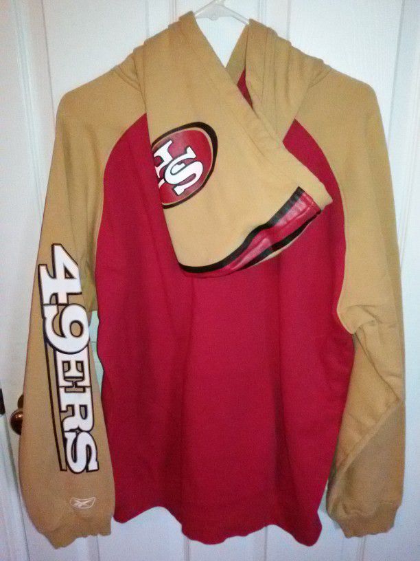 San Francisco 49ers Fleece Hoodie Jacket 