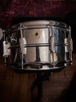 Ludwig Chrome Steel Snare Drum