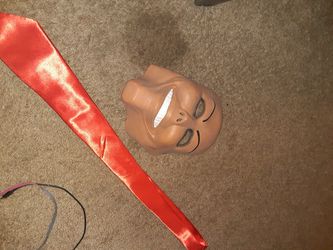 Purge orginal latex mask and red tie new