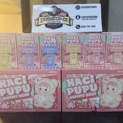 Pop Mart Hacipupu Gummy Bear Scented Authentic Keychain